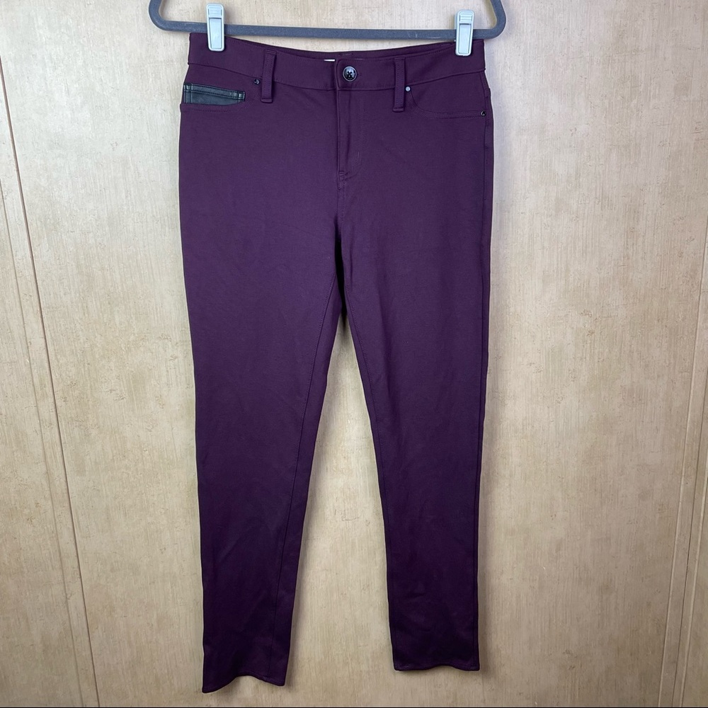 Calvin Klein & Co. Soft, Stretchy Plum Pants Size 8